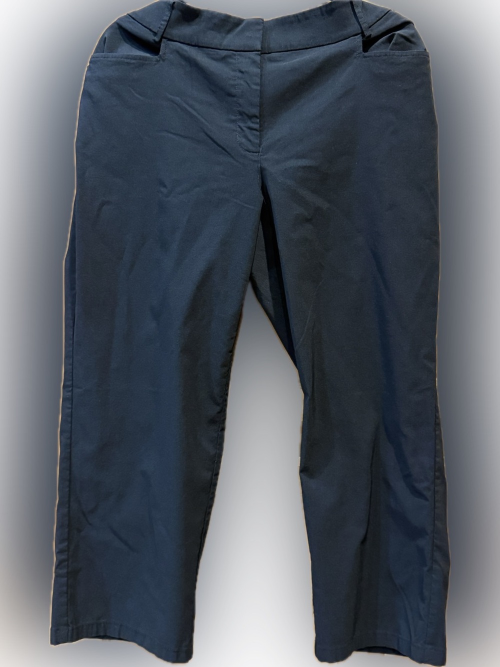 Lane Bryant “The Allie” Pants Black Career Stretch Trousers, size 18R, EUC
